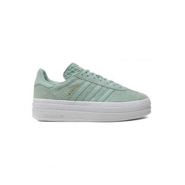 Tenisi dama  Gazelle Bold - verde - piele naturala -