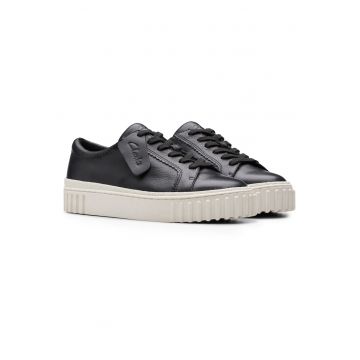 Tenisi dama -  piele naturala - negru - elegant - confortabil -