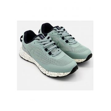 Tenisi din plasa cu talpa wedge -