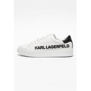 Pantofi sport de piele cu aplicatie logo Maxi Kup