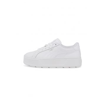 Pantofi sport flatform din piele Karmen