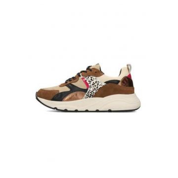 Cibel Pantofi sport cu insertii de piele intoarsa