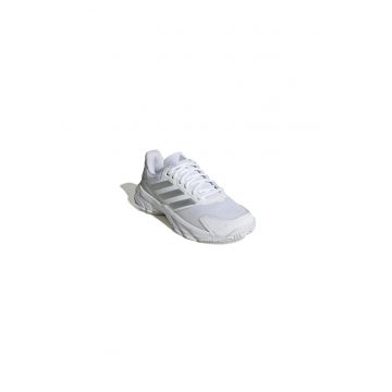 Pantofi dama tenis  Courtjam Control 3 Allcourt - Sintetic - Argintiu/Alb