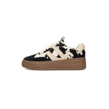 Pantofi sport Anemone din piele intoarsa cu sireturi