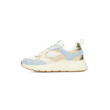 Pantofi sport cu accente metalizate