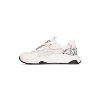 Pantofi sport cu detalii animal print