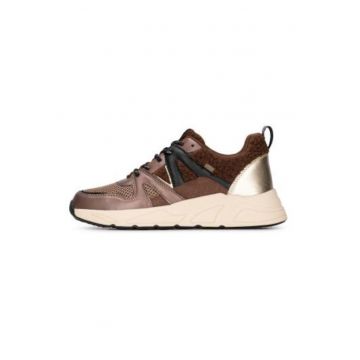 Pantofi sport cu detalii metalizate