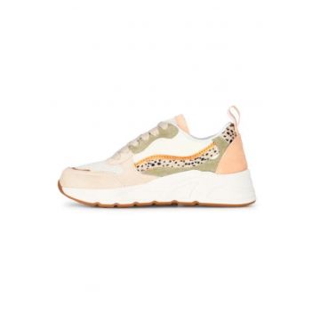 Pantofi sport cu insertii animal print Carocel