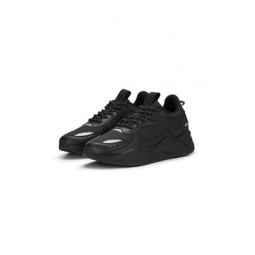 Pantofi sport cu insertii de piele RS-X Triple - Negru