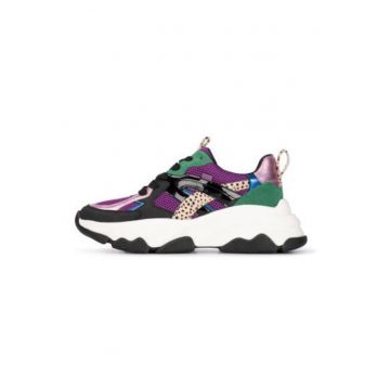 Pantofi sport cu model si talpa wedge Gigi