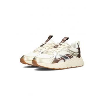 Pantofi sport cu profil jos si aspect masiv Kae