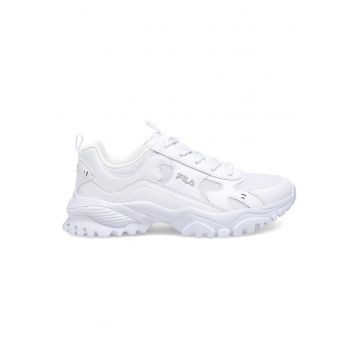 Pantofi sport dama -  sintetic - alb - design modern - confortabil -