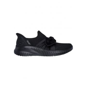 Pantofi sport - dama -  SLIP-INS BOBS SPORT SQUAD CHAOS INSPIRE AWAY 117630-BBK negru - textil