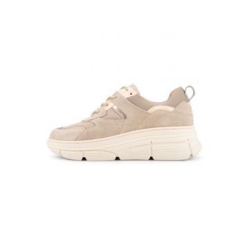 Pantofi sport din flatforma din piele Jara