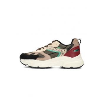Pantofi sport din material textil si piele ecologica Ayoki