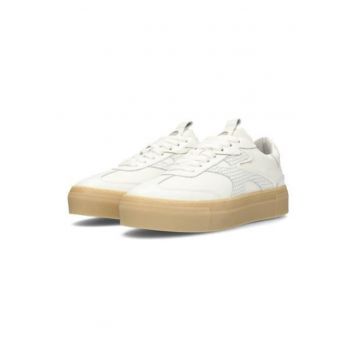 Pantofi sport din piele - cu sireturi
