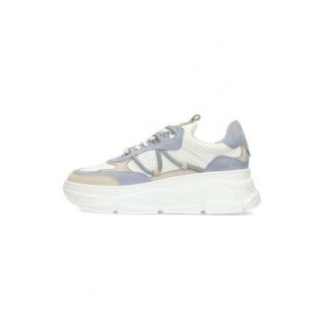 Pantofi sport din piele si piele intoarsa Lilly