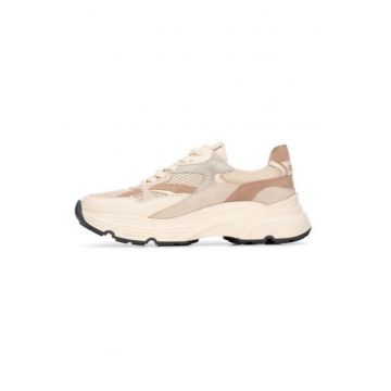Pantofi sport din piele si piele intoarsa LouLou