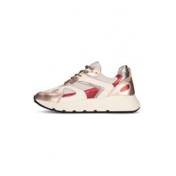 Pantofi sport din piele si plasa Cibel