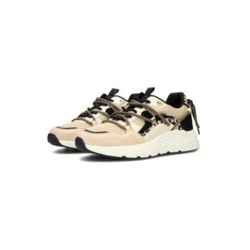 Pantofi sport din plasa si piele ecologica