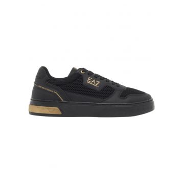 Pantofi sport  EA7 New Premium Court 62410 - Auriu/Negru
