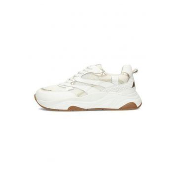 Pantofi sport Iva din piele cu sireturi