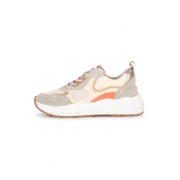 Pantofi sport low-cut din piele