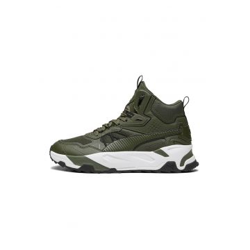 Pantofi sport mid-high Trinity Mid Hybrid Granola - Negru/Verde inchis