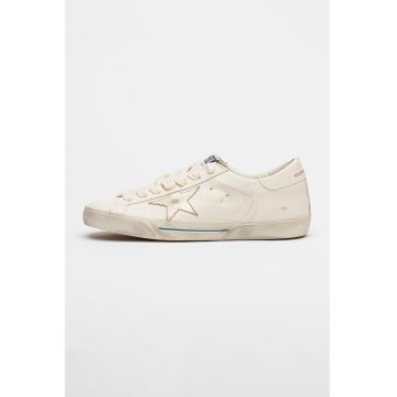 Pantofi sport Super Star din piele - Alb fildes