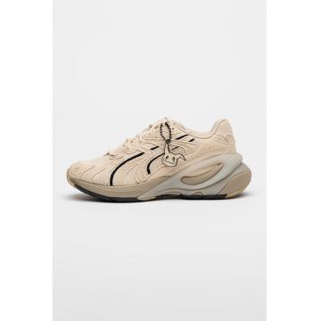 Pantofi sport unisex PUMA x POKÉMON Inverse Mimikyu din material textil - Bej deschis