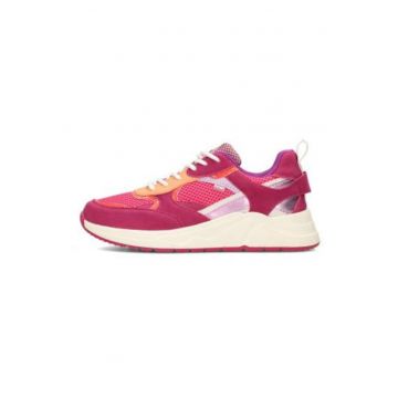 Pantofi sport wedge cu garnituri din plasa Rosie