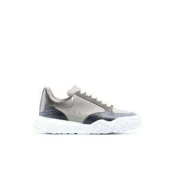 Sneakers barbati -  Court Trainer - Silver -