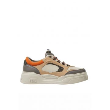 Sneakers Barbati -  Force - Alb/Gri/Portocaliu