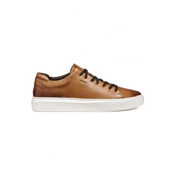 Tenisi barbati -  piele naturala - maro - stil clasic - confortabili -