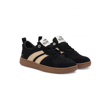 Tenisi  model unisex - piele naturala - Negru