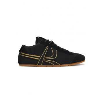 dama -  Piele intoarsa - Negru