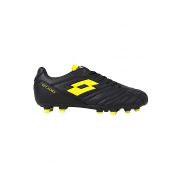 Ghete fotbal  Stadio 705 FG - negru - sintetic - talpa FG - pentru terenuri naturale - 219545 -