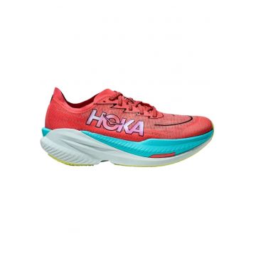 Pantofi alergare dama  Mach X 2 SS 2025 - Alb/Rosu corai