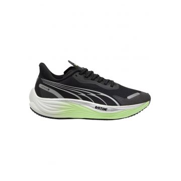 Pantofi alergare dama  Velocity NITRO 3 GTX - Negru/Verde lime
