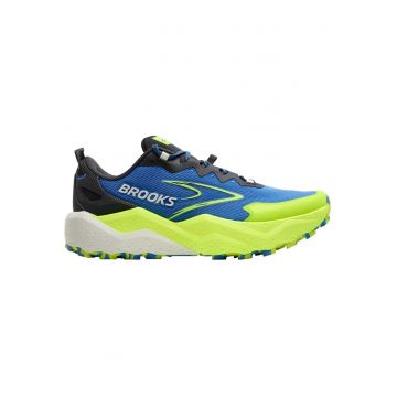 Pantofi alergare trail barbati  Caldera 8 FW 2025 - Verde lime/Albastru