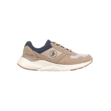 Pantofi sport cu insertii din piele ecologica Kevin