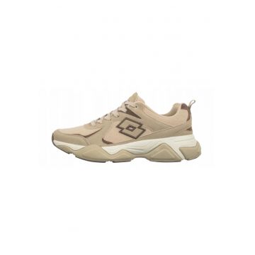 Pantofi sport cu insertii din textil