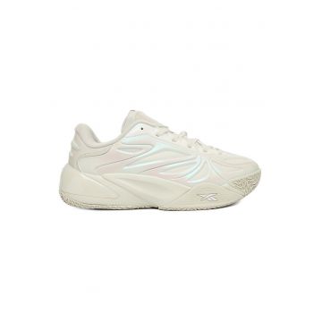 Pantofi sport dama -  alb - material sintetic - talpa groasa -