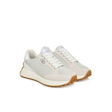 Pantofi sport dama  BF5027 PX624 - piele naturala - bej