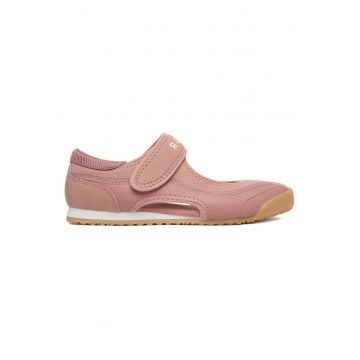 Pantofi sport dama  roz - piele ecologica - inchidere cu velcro - design sportiv
