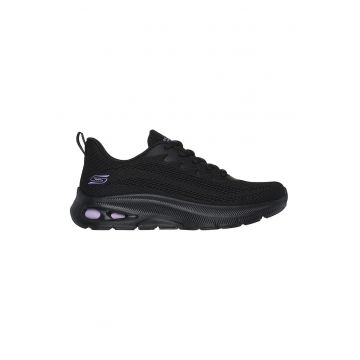 Pantofi sport low-cut de plasa - Negru