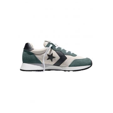 Pantofi sport Omega Trainer din piele intoarsa cu sireturi