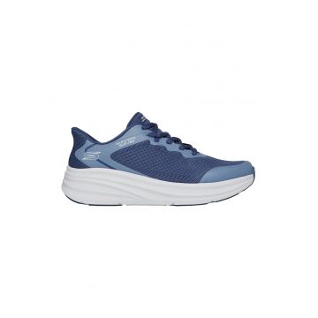 Pantofi sport Slip-ins™ Bobs Skillz - Albastru pastel/Albastru inchis/Alb optic