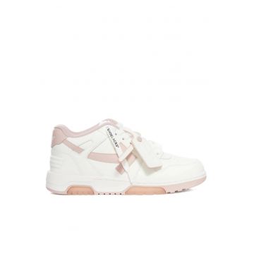 Sneakers femei - Off White Out of Office - Alb Roz - Alb/Roz
