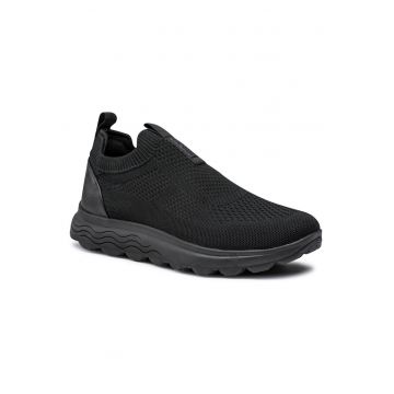 Tenisi barbati -  design urban - confort exceptional - negru - tesatura -
